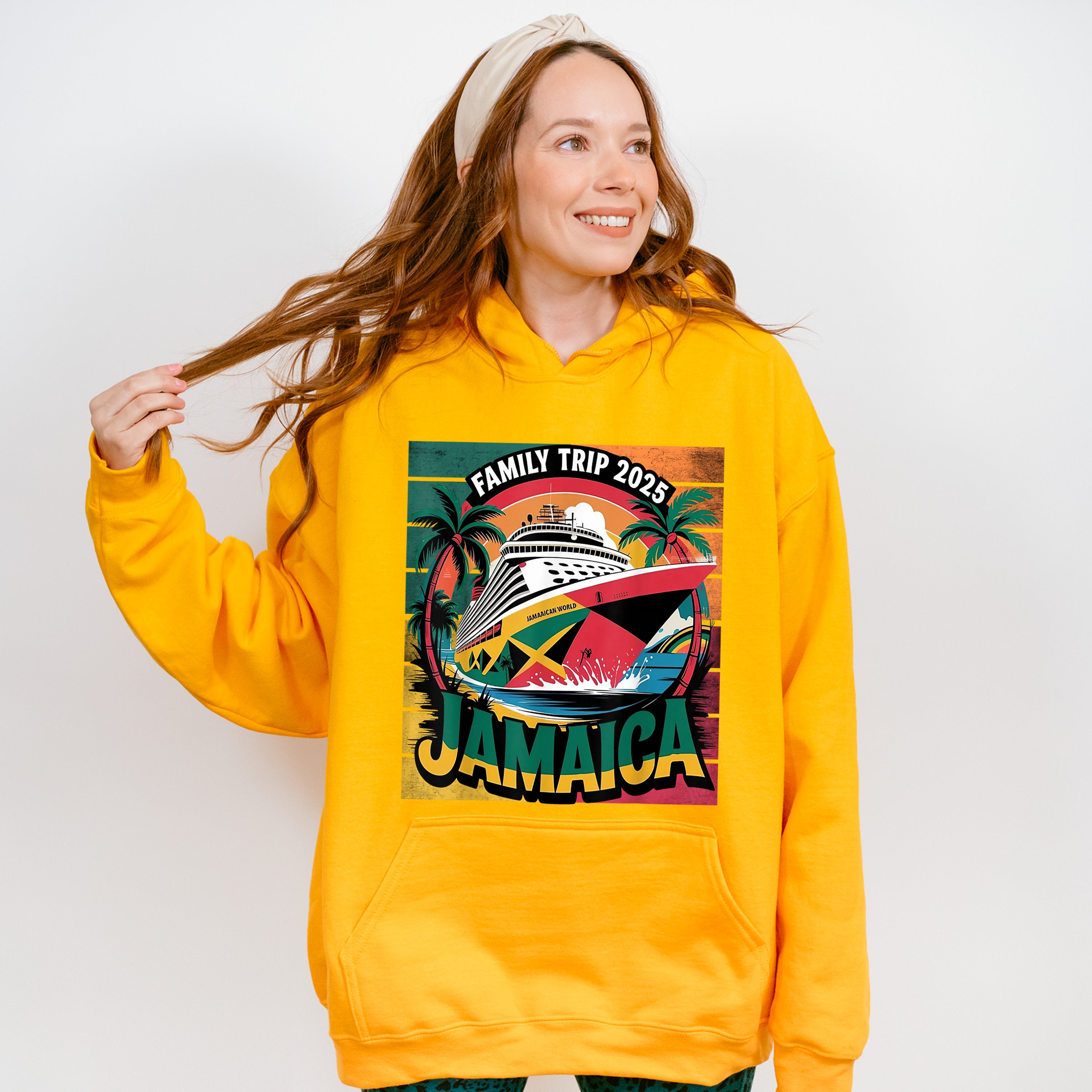 Family Trip 2025 Jamaica - Vacation Unisex Crewneck T-Shirt Sweatshirt Hoodie