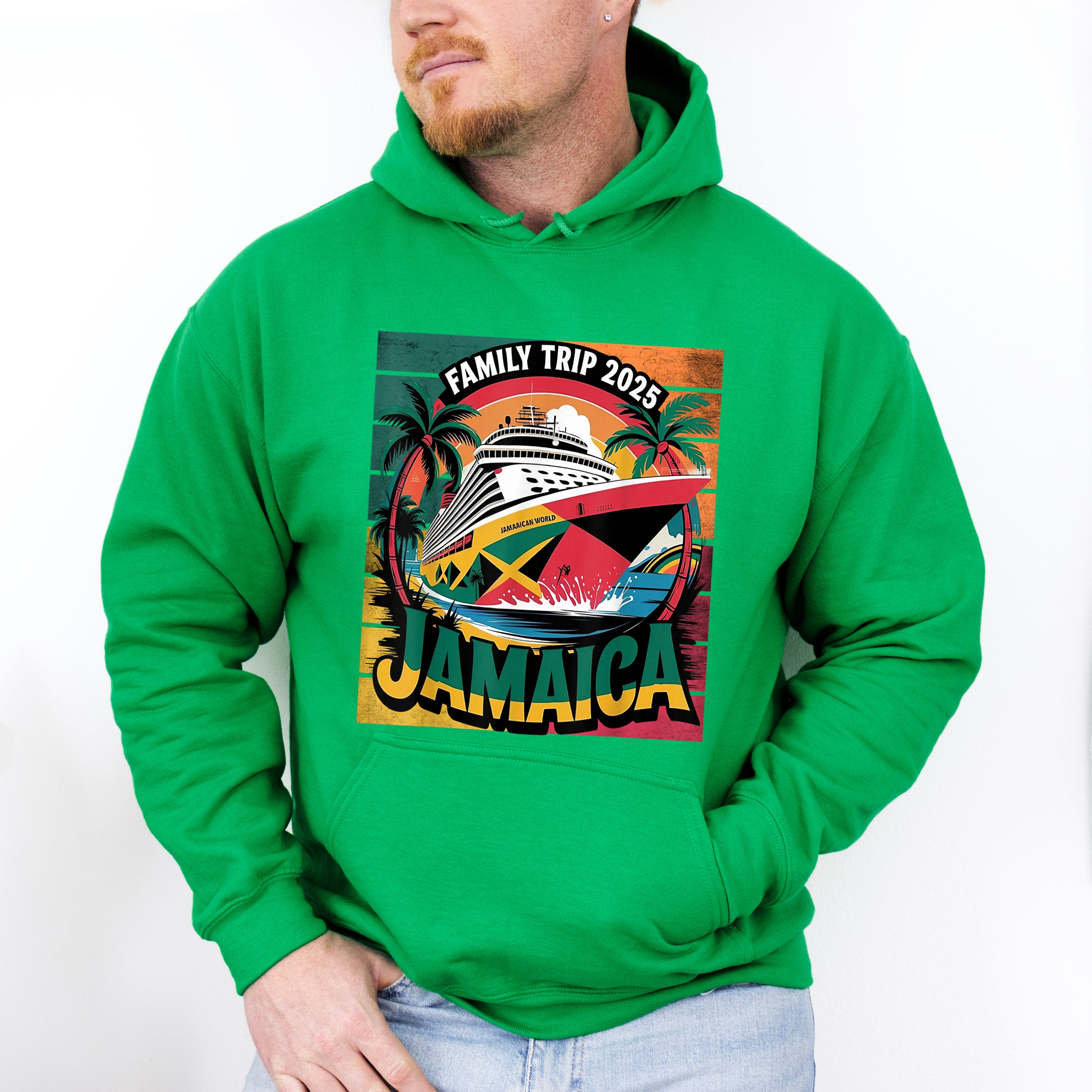 Family Trip 2025 Jamaica - Vacation Unisex Crewneck T-Shirt Sweatshirt Hoodie