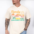 Family Cruise 2025 Yellow & Green - Vacation Unisex Crewneck T-Shirt Sweatshirt Hoodie