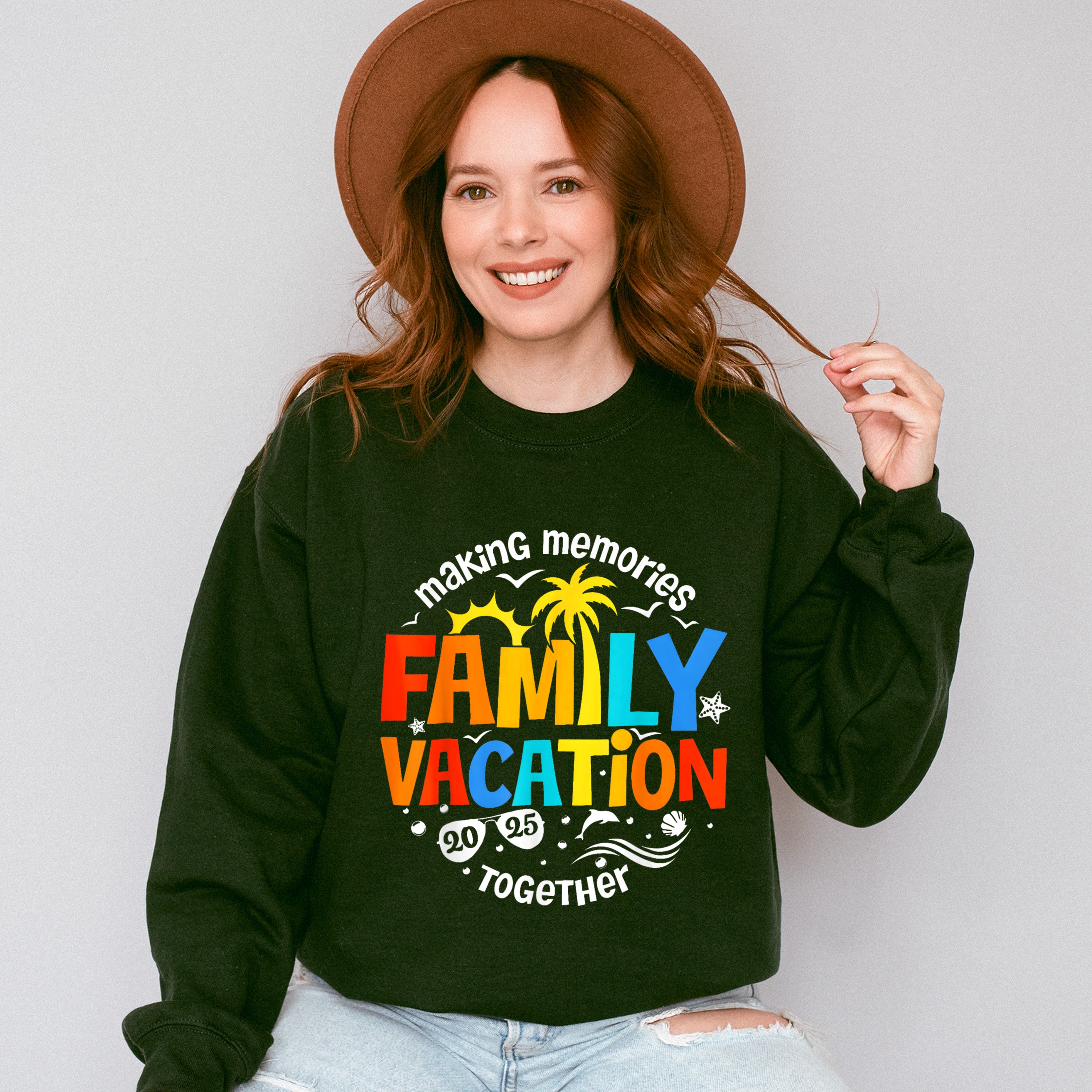Making Memories Together Family Vacation 2025 - Vacation Unisex Crewneck T-Shirt Sweatshirt Hoodie