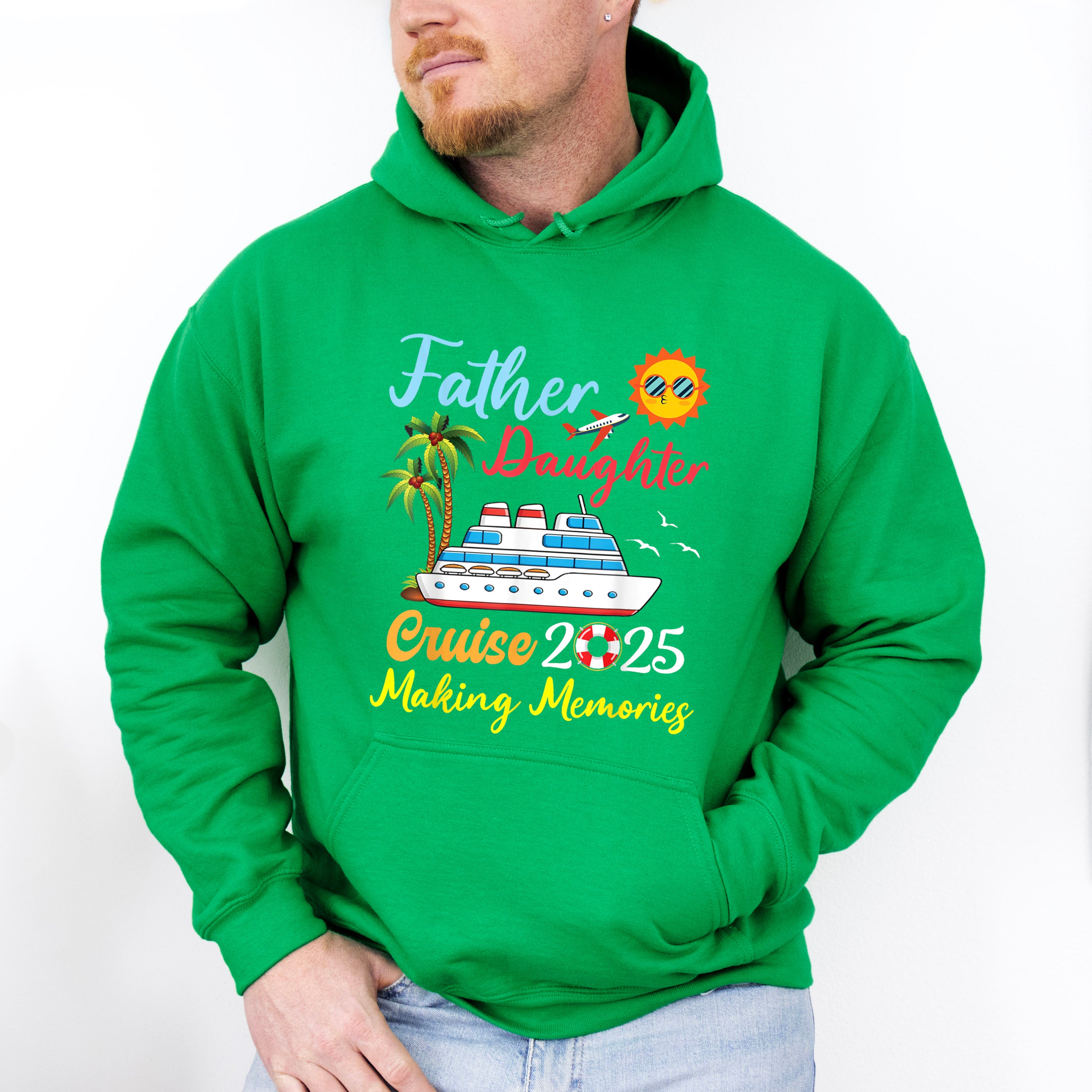 Father Daughter Cruise 2025 Making Memories - Vacation Unisex Crewneck T-Shirt Sweatshirt Hoodie