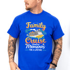 Family Cruise Making Memories Orange Text - Vacation Unisex Crewneck T-Shirt Sweatshirt Hoodie