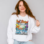 Aw Ship It's A Family Trip 2025 Colorful Trees - Vacation Unisex Crewneck T-Shirt Sweatshirt Hoodie