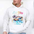 Aw Ship It's A Family Trip Fireworks Design - Vacation Unisex Crewneck T-Shirt Sweatshirt Hoodie