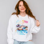 Aw Ship It's A Family Trip Fireworks Design - Vacation Unisex Crewneck T-Shirt Sweatshirt Hoodie