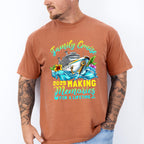 Family Cruise 2025 Waves Design - Vacation Unisex Crewneck T-Shirt Sweatshirt Hoodie