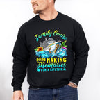 Family Cruise 2025 Waves Design - Vacation Unisex Crewneck T-Shirt Sweatshirt Hoodie