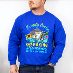 Family Cruise 2025 Waves Design - Vacation Unisex Crewneck T-Shirt Sweatshirt Hoodie