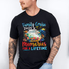 Family Cruise 2025 Making Memories For A Lifetime Design - Vacation Unisex Crewneck T-Shirt Sweatshirt Hoodie