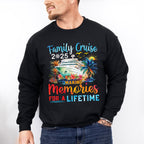 Family Cruise 2025 Making Memories For A Lifetime Design - Vacation Unisex Crewneck T-Shirt Sweatshirt Hoodie