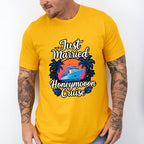 Just Married Honeymoon Cruise - Vacation Unisex Crewneck T-Shirt Sweatshirt Hoodie