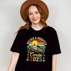 Mother & Daughter Cruise 2025 Vintage Design - Vacation Unisex Crewneck T-Shirt Sweatshirt Hoodie