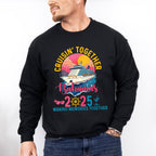 Cruisin' Together Bahamas 2025 Pink & Blue - Vacation Unisex Crewneck T-Shirt Sweatshirt Hoodie
