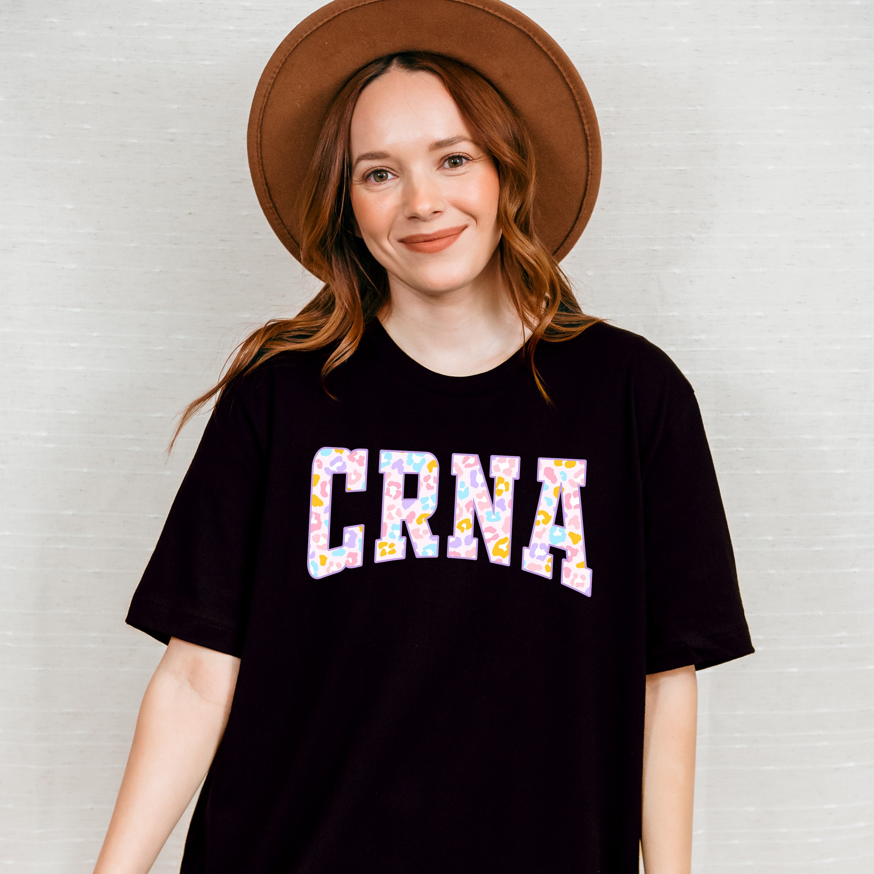 CRNA Colorful Design - CRNA Unisex Crewneck T-Shirt Sweatshirt Hoodie