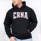 CRNA Colorful Design - CRNA Unisex Crewneck T-Shirt Sweatshirt Hoodie