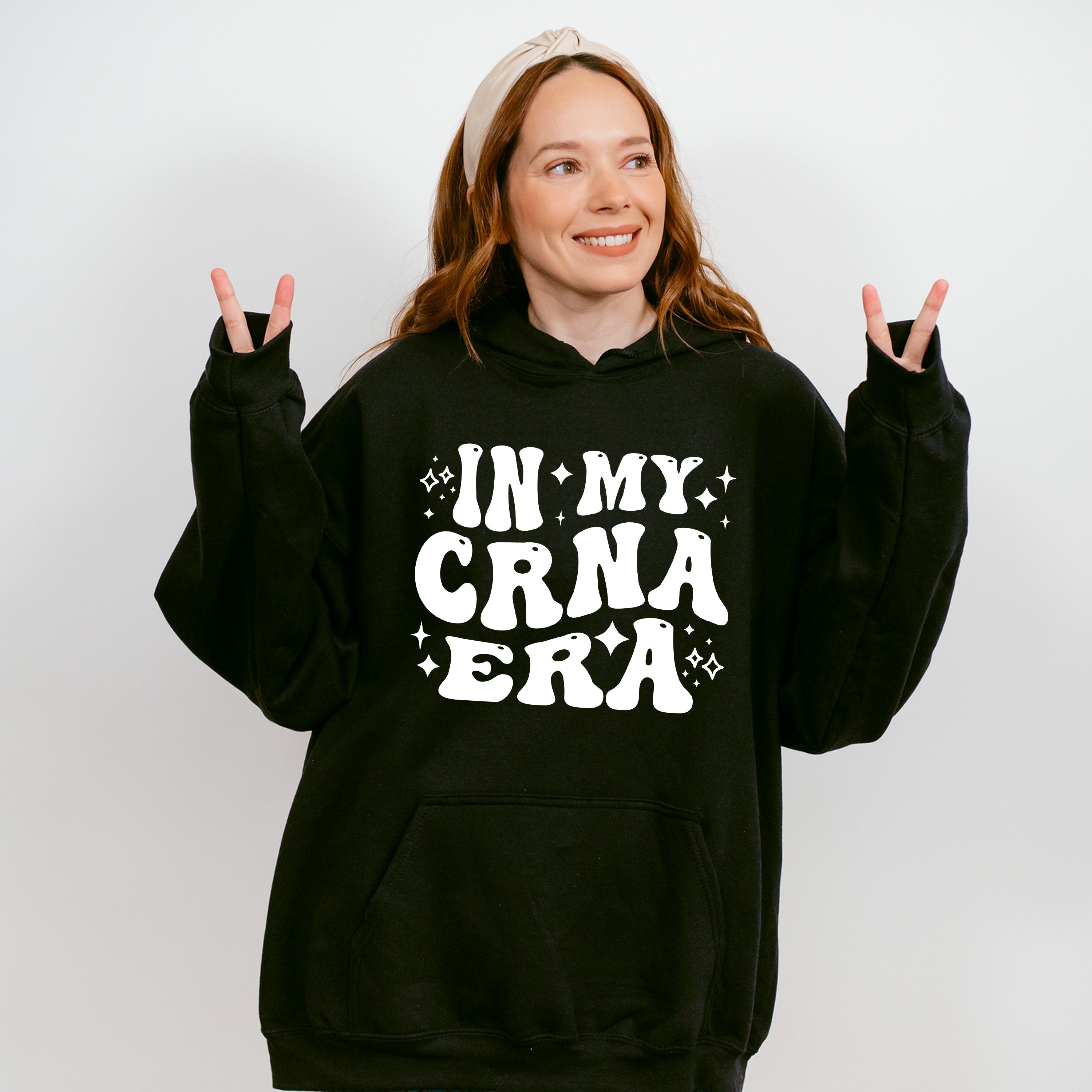 In My CRNA Era Design - CRNA Unisex Crewneck T-Shirt Sweatshirt Hoodie