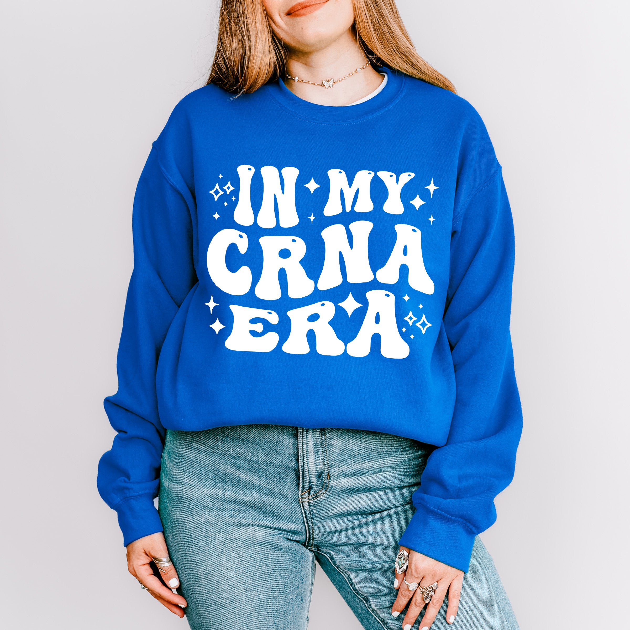 In My CRNA Era Design - CRNA Unisex Crewneck T-Shirt Sweatshirt Hoodie
