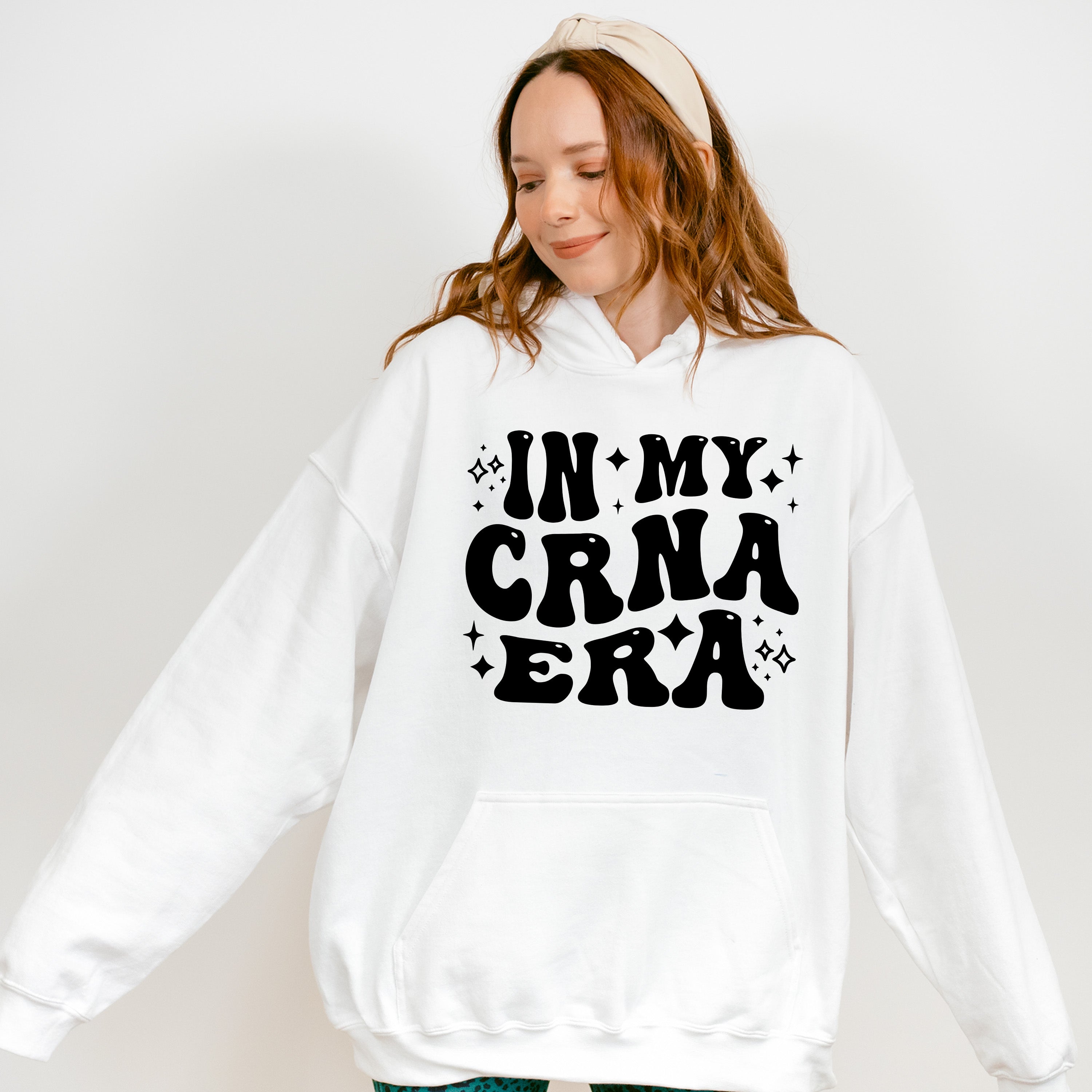 In My CRNA Era Design - CRNA Unisex Crewneck T-Shirt Sweatshirt Hoodie