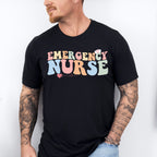 Emergency Nurse Heartbeat Design - ER Nurse Unisex Crewneck T-Shirt Sweatshirt Hoodie