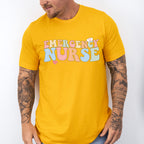 Emergency Nurse Heartbeat Design - ER Nurse Unisex Crewneck T-Shirt Sweatshirt Hoodie