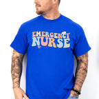 Emergency Nurse Heartbeat Design - ER Nurse Unisex Crewneck T-Shirt Sweatshirt Hoodie