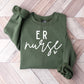 ER Nurse Cursive Design - ER Nurse Unisex Crewneck T-Shirt Sweatshirt Hoodie