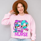 Er Nurse Purple Design - ER Nurse Unisex Crewneck T-Shirt Sweatshirt Hoodie