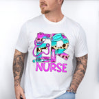 Er Nurse Purple Design - ER Nurse Unisex Crewneck T-Shirt Sweatshirt Hoodie