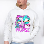 Er Nurse Purple Design - ER Nurse Unisex Crewneck T-Shirt Sweatshirt Hoodie