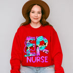 Er Nurse Purple Design - ER Nurse Unisex Crewneck T-Shirt Sweatshirt Hoodie