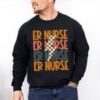 Er Nurse Lightning Design - ER Nurse Unisex Crewneck T-Shirt Sweatshirt Hoodie