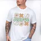 Nurse Flower And Bandage - ER Nurse Unisex Crewneck T-Shirt Sweatshirt Hoodie