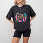 ICU Leopard Doodles Design - ICU Nurse Unisex Crewneck T-Shirt Sweatshirt Hoodie