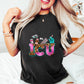 ICU Leopard Doodles Design - ICU Nurse Unisex Crewneck T-Shirt Sweatshirt Hoodie