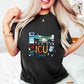 ICU Crew Doodles Design - ICU Nurse Unisex Crewneck T-Shirt Sweatshirt Hoodie