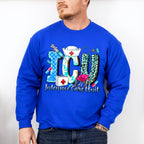 Intensive Care Unit Design - ICU Nurse Unisex Crewneck T-Shirt Sweatshirt Hoodie