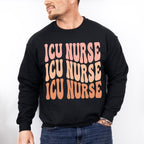 ICU Nurse Design - ICU Nurse Unisex Crewneck T-Shirt Sweatshirt Hoodie