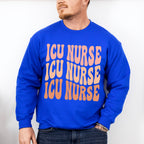 ICU Nurse Design - ICU Nurse Unisex Crewneck T-Shirt Sweatshirt Hoodie
