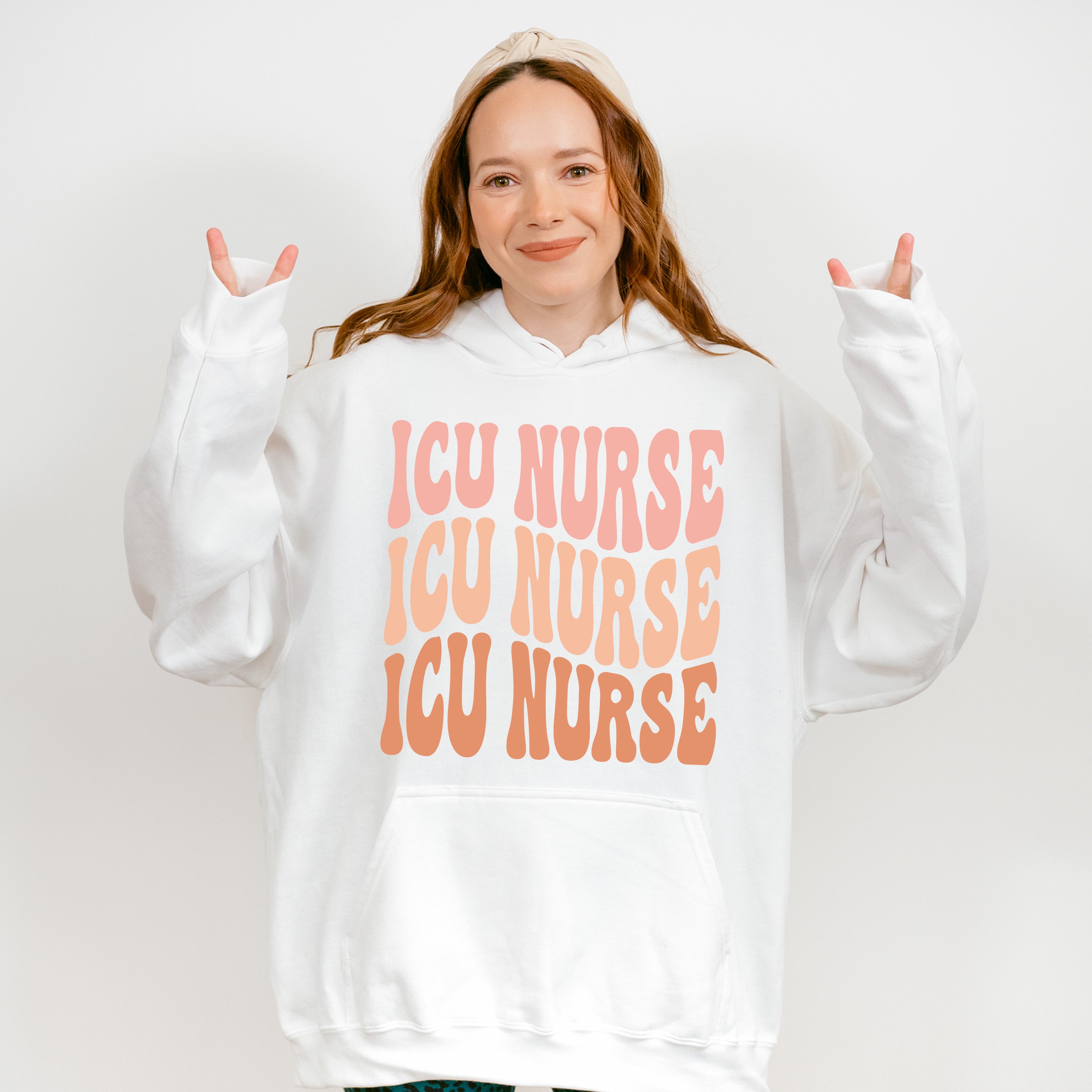 ICU Nurse Design - ICU Nurse Unisex Crewneck T-Shirt Sweatshirt Hoodie