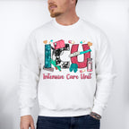 ICU Design - ICU Nurse Unisex Crewneck T-Shirt Sweatshirt Hoodie