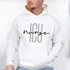 ICU Nurse Cursive Design - ICU Nurse Unisex Crewneck T-Shirt Sweatshirt Hoodie