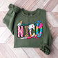 NICU Heartbeat Design - NICU Nurse Unisex Crewneck T-Shirt Sweatshirt Hoodie