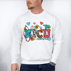 NICU Sunflowers Design - NICU Nurse Unisex Crewneck T-Shirt Sweatshirt Hoodie