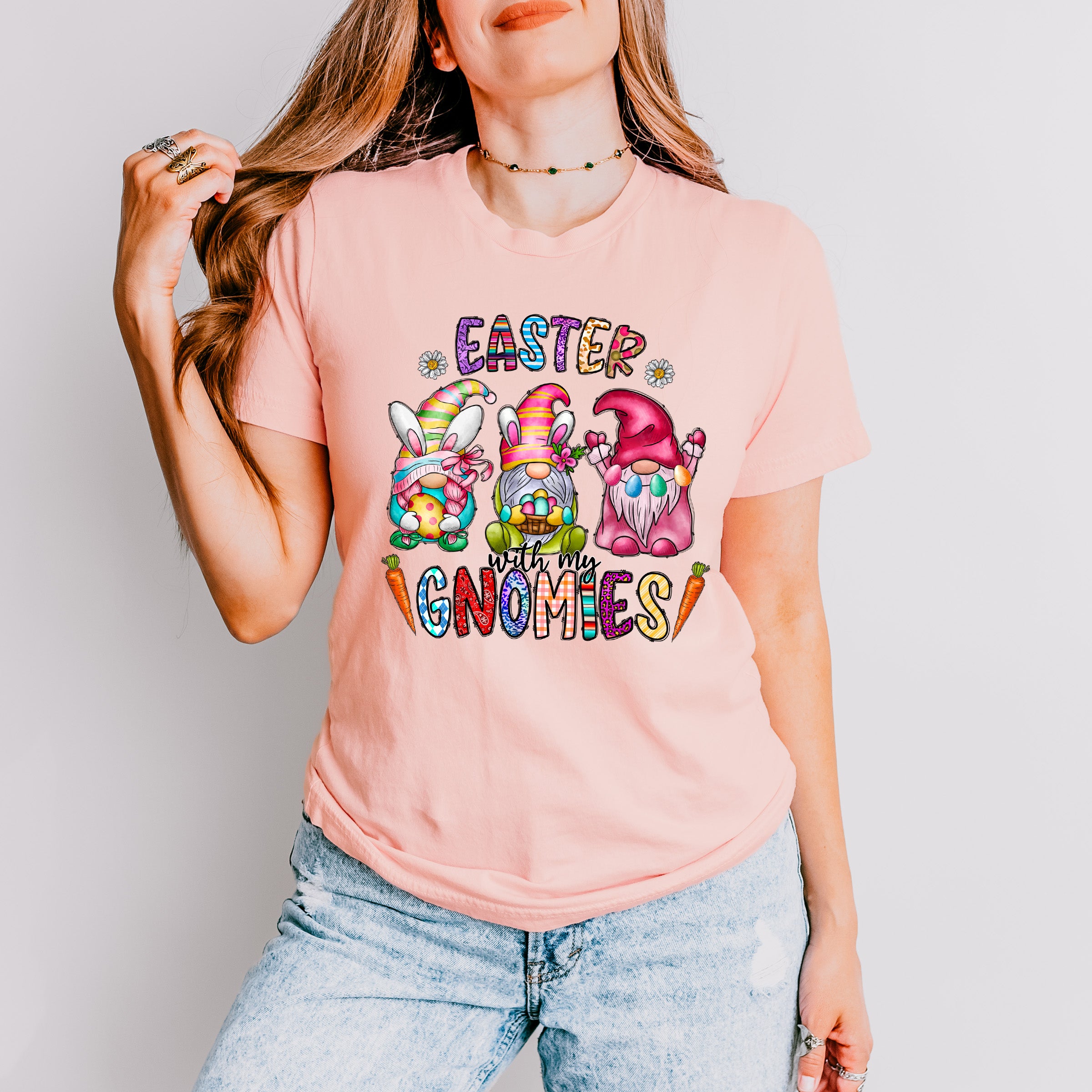 Easter Gnomies - Easter Day Unisex Crewneck T-Shirt Sweatshirt Hoodie