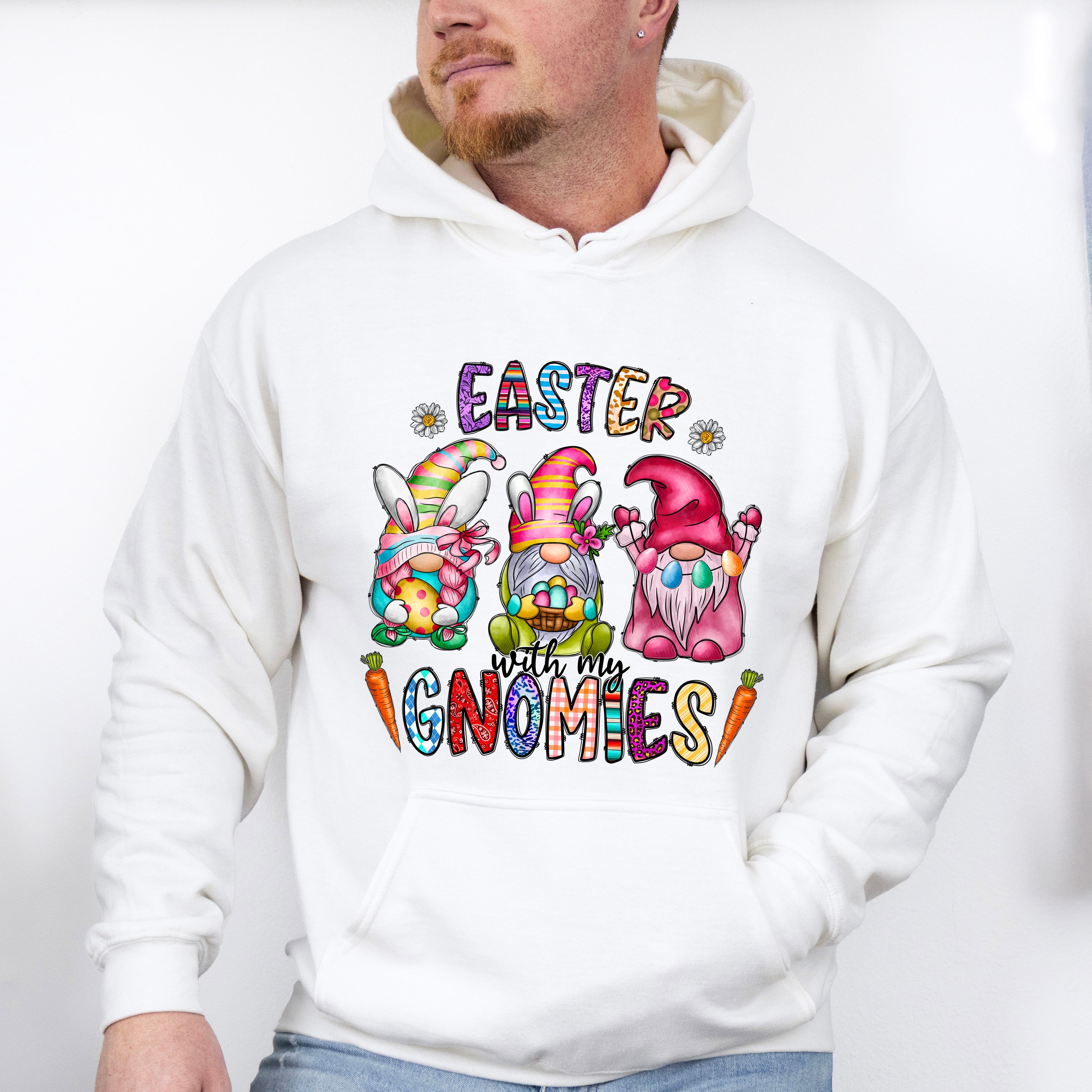 Easter Gnomies - Easter Day Unisex Crewneck T-Shirt Sweatshirt Hoodie