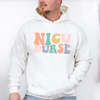 Groovy NICU Nurse Design - NICU Nurse Unisex Crewneck T-Shirt Sweatshirt Hoodie
