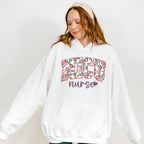 NICU Nurse Heart Floral Design - NICU Nurse Unisex Crewneck T-Shirt Sweatshirt Hoodie