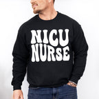 Simple Groovy NICU Nurse - NICU Nurse Unisex Crewneck T-Shirt Sweatshirt Hoodie