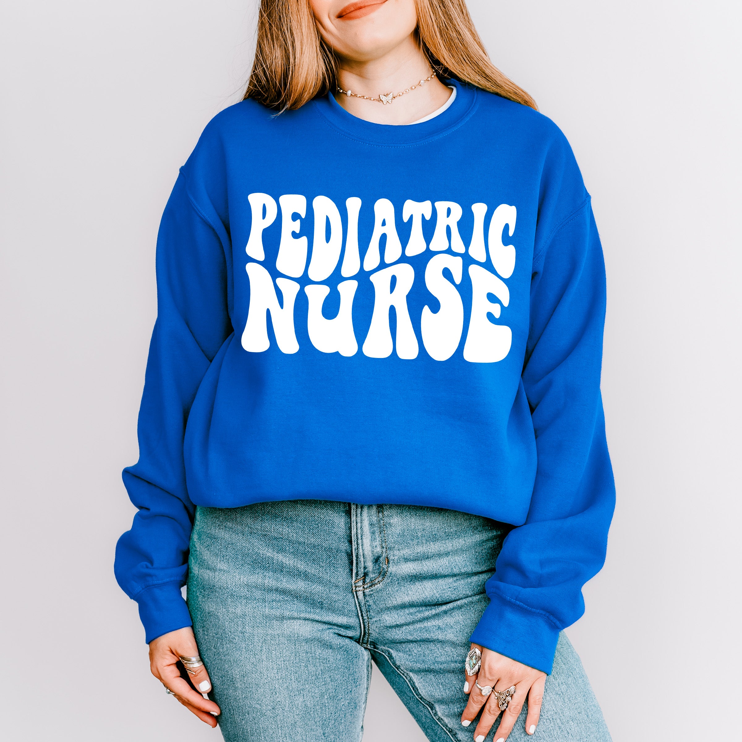 Pediatric Nurse Design - Pediatric Nurse Unisex Crewneck T-Shirt Sweatshirt Hoodie
