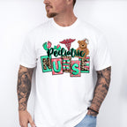 Pediatric Nurse Teddy Bear Design - Pediatric Nurse Unisex Crewneck T-Shirt Sweatshirt Hoodie